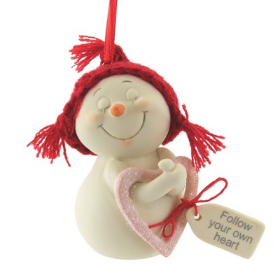 Holiday Ornament 3.0" Follow Your Own Heart Snowpinions Carrot  -  Tree Ornaments