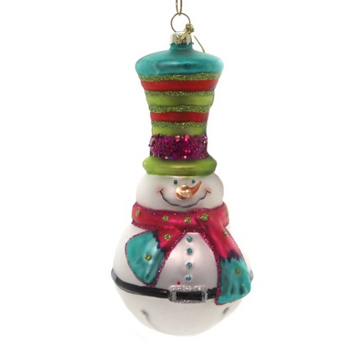 Holiday Ornament Snowman Bell December Diamonds Christmas Tree Ornaments Target