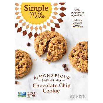 Simple Mills Almond Flour Baking Mix, Chocolate Chip Cookie, 9.4 oz (265 g)