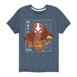 Boys' - Avatar: The Last Airbender - Avatar State Aang Short Sleeve Graphic T-Shirt - 1 of 4