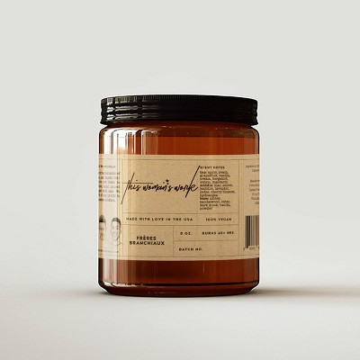 This Woman's Work Candle - Freres Branchiaux