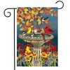 Briarwood Lane Fall Garden Flag 12x18 For Outdoor Fall Birdbath Floral For Fall Garden Flag Flags For Outside - 2 of 4