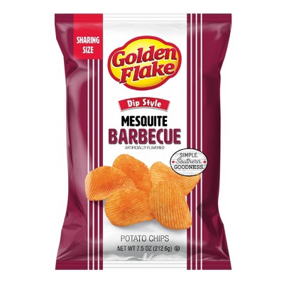 Golden Flake Mesquite BBQ Chips - 7.5oz
