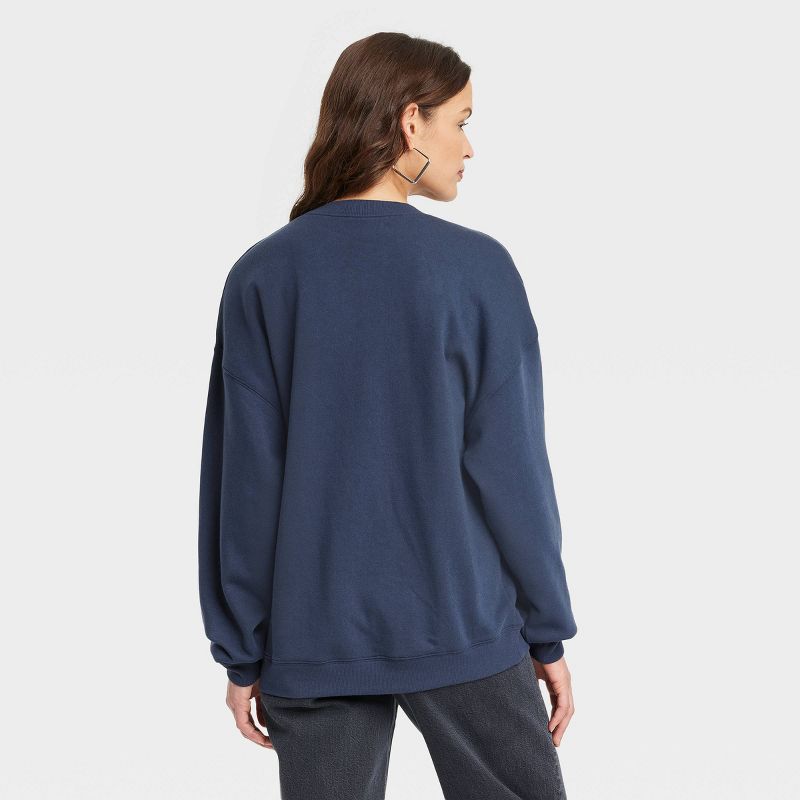 Women's Paris Graphic Sweatshirt - Blue, 2 of 8