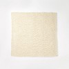 Honeycomb Textured Knit Throw Blanket Cream - Threshold™ designed with Studio McGee - image 3 of 4