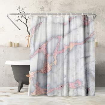 Americanflat 71" x 74" Shower Curtain by Grab My Art