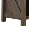 PAGED Wooden Nightstand with 1-Drawer, Mid-Century Modern Bedside Table with Smooth Metal Glides, End Table for Bedroom - 4 of 4
