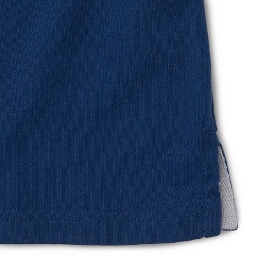 Hope & Henry Boys' Graphic Polo (Blue, Medium) — фото 3