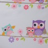 Kumasinova 63"/84" Owl Print Blackout Curtains Panel,Light Blocking Window Curtains with Grommets,Thermal Insulated Kitchen Curtains for Living Room - 4 of 4