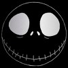 Men's The Nightmare Before Christmas Minimalist Jack Face T-Shirt - 2 of 4
