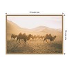 Amanti Art Camels on the Move by Aledanda Canvas Wall Art Print Framed 23 x 16-in. - 4 of 4