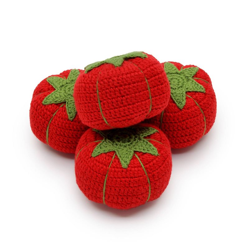 Dritz 4pc Tomato Pattern Weights, 4 of 7