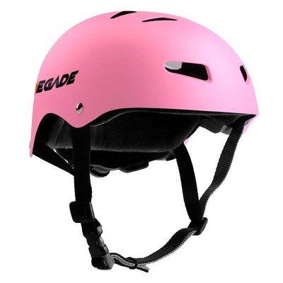 Hurtle Adjustable Sports Safety Helmet - Includes Travel Bag (Pink)
