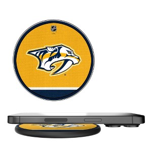 NHL Western Conference Teams Stripe 15-Watt Wireless Charger - 1 of 4