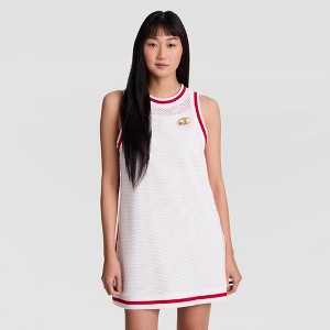 Champion Women's Goalkeeper Crochet Mini Dress - Bright White XS
