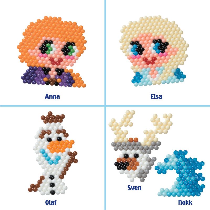 Aquabeads Disney Frozen 2 Playset, Complete Arts & Crafts Bead Kit for Children - over 1,000 beads to create Anna, Elsa, Olaf and more, 3 of 6