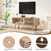 Lirago Modern TV Stand with Sliding Door & Storage-Entertainment Center for Living Room - 2 of 4