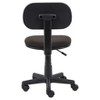 Fabric Steno Chair Black - Boss Office Products: Pneumatic Lift, Nylon Base, Swivel Casters - 3 of 4