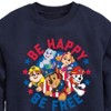 Boys' - Paw Patrol - Americana Graphic Long Sleeve Fleece Sweatshirt - 2 of 4