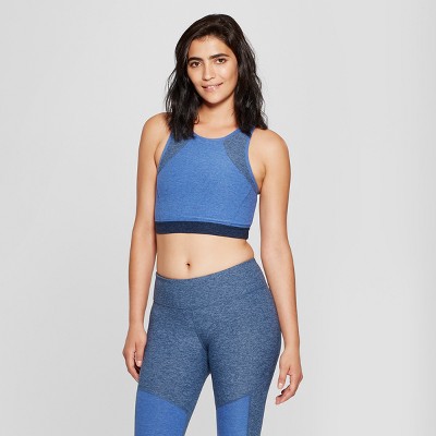 target high neck sports bra