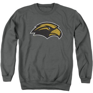University Of Southern Mississippi Official Distressed Primary Logo Adult Crewneck Sweatshirt - 1 of 4