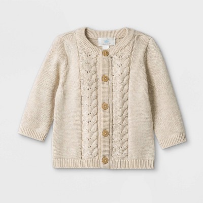 baby beige cardigan