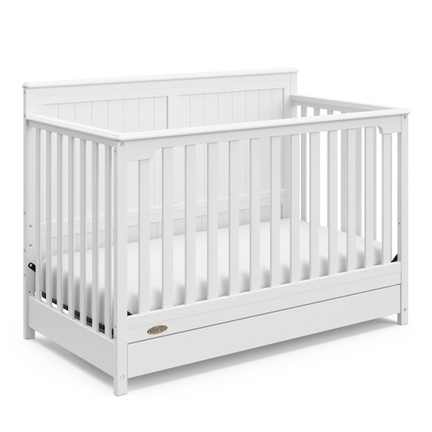 Graco Hadley 4 In 1 Convertible Crib With Drawer White Target