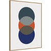 32" x 42" Layered Retro Modern Circles by The Creative Bunch Studio: Oversized Abstract Canvas - Amanti Art - 2 of 4