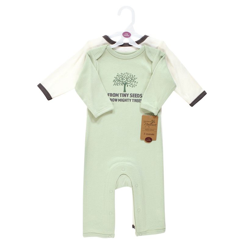 Touched by Nature Organic Cotton Coveralls, Bee Different, 2 of 5