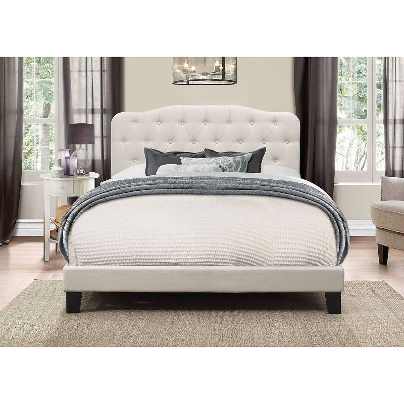 Nicole Upholstered Bed In One - Hillsdale Furniture, 4 of 8