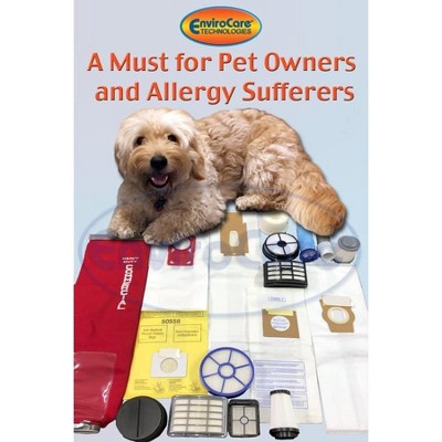 Compact Black Foam and Pleated Filter Set for Multi-Surface Vacuums