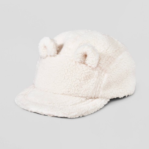 White baby sales baseball caps