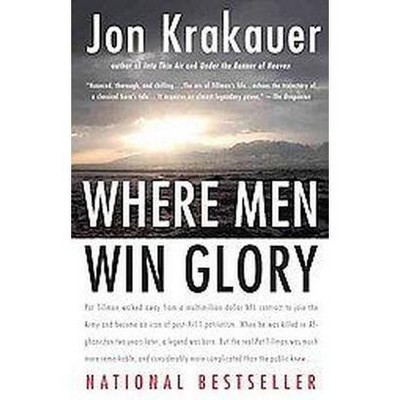 NATIONAL BESTSELLER • A "gripping book about this extraordinary man who lived passionately and died unnecessarily" (USA Today) in post-9/11 Afghanistan, from the bestselling author of Into the Wild and Into Thin Air.In 2002, Pat Tillman walked away from a multimillion-dollar NFL contract to join the Army and became an icon of American patriotism. When he was killed in Afghanistan two years later, a legend was born. But the real Pat Tillman was much more remarkable, and considerably more complicated than the public knew. Sent first to Iraq—a war he would openly declare was “illegal as hell” —and eventually to Afghanistan, Tillman was driven by emotionally charged, sometimes contradictory notions of duty, honor, justice, and masculine pride, and he was determined to serve his entire three-year commitment. But on April 22, 2004, his life would end in a barrage of bullets fired by his fellow soldiers. Though obvious to most of the two dozen soldiers on the scene that a ranger in Tillman’s own platoon had fired the fatal shots, the Army aggressively maneuvered to keep this information from Tillman’s family and the American public for five weeks following his death. During this time, President Bush used Tillman’s name to promote his administration’ s foreign policy. Long after Tillman’s nationally televised memorial service, the Army grudgingly notified his closest relatives that he had “probably” been killed by friendly fire while it continued to dissemble about the details of his death and who was responsible. Drawing on Tillman’s journals and letters and countless interviews with those who knew him and extensive research in Afghanistan, Jon Krakauer chronicles Tillman’s riveting, tragic odyssey in engrossing detail highlighting his remarkable character and personality while closely examining the murky, heartbreaking circumstances of his death. Infused with the power and authenticity readers have come to expect from Krakauer’s storytelling, Where Men Win Glory exposes shattering truths about men and war. This edition has been updated to reflect new developments and includes new material obtained through the Freedom of Information Act.