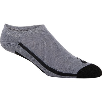 ASICS Unisex Performance 2 No Show Running Socks, M, Gray