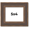 PosterPalooza | Photo Size Elegant Brown Picture Frame - UV Acrylic, Foam Board Backing, Hanging Hardware - 2 of 4