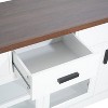 Lyngins 67" TV Stand with Glass Doors,Media Console for TVs up to 65",Entertainment Center with Drawers & Adjustable Shelves for Living Room - 4 of 4