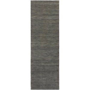 Dalyn Rafia RF100 Charcoal Area Rug - 2'3" x 7'6" Runner - 1 of 3