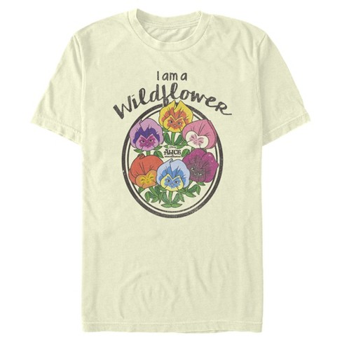 Men's Alice In Wonderland I Am A Wildflower T-shirt : Target