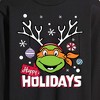 Men's - Teenage Mutant Ninja Turtles - Happy Holidays Long Sleeve Graphic T-Shirt - 2 of 4