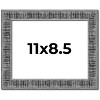 PosterPalooza | Photo Size Distressed Black Picture Frame - UV Acrylic, Foam Board Backing, Hanging Hardware - 2 of 4