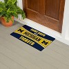 Evergreen Come Back with Tickets University Of Michigan 28" x 16" Woven PVC Indoor Outdoor Doormat - 4 of 4