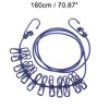 Unique Bargains with Metal Clips*12 Clothesline 1 Pc - 4 of 4