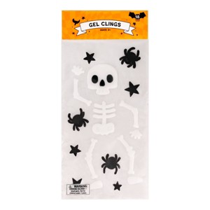 Gel Clings Skeleton with Spider - Bullseye's Playground™ - 1 of 3