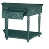 NicBex Vintage Style Console Table for Entryway,3 Drawers Sofa Table with Embossed Pattern,Entryway Table for Entrance,Hallway,Living Room - 3 of 4