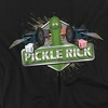 Rick And Morty Pickle Rick Kids T Shirt For Youth, Black - 3 of 4