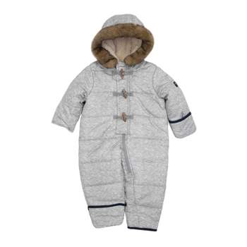 OshKosh B'gosh® Baby Boys' Abstract Bunting Snowsuits Gray 6-9M