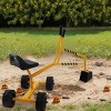 Yukimo 15"H Toy Excavator Riding Sand Dredger, Yellow - 4 of 4