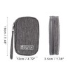 Unique Bargains Double Layers Portable Electronic Organizer 7.48"x4.72"x1.38" - 4 of 4