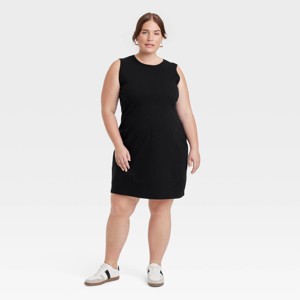 Women's Knit Mini Tank Dress - Universal Thread™ - 1 of 3