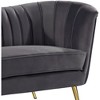 Meridian Furniture,Margo Velvet Chair - 3 of 4